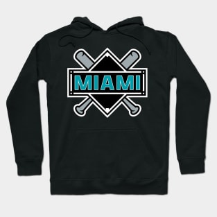 Miami Florida Marlins Baseball Hoodie